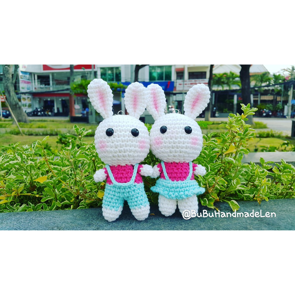 Thỏ Couple Đồ Đôi - Thú Len Handmade