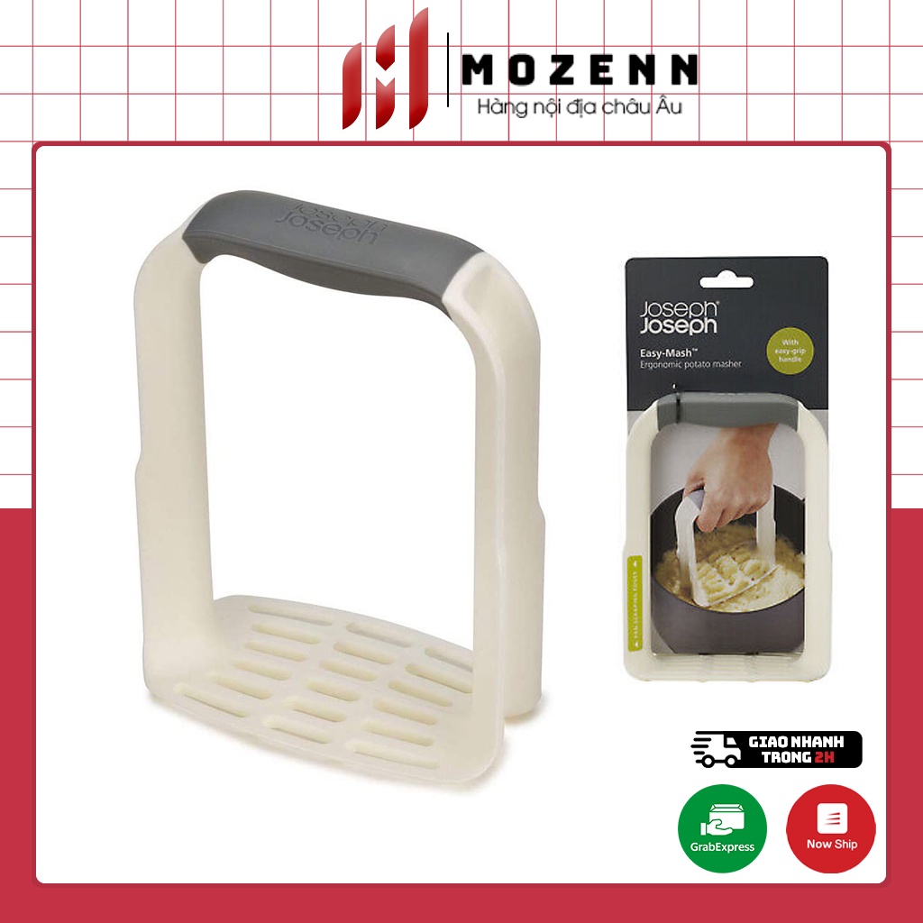 Dụng cụ nghiền khoai tây cầm tay Joseph Joseph 20140 Easy Mash Ergonomic Potato Masher chính hãng Đức