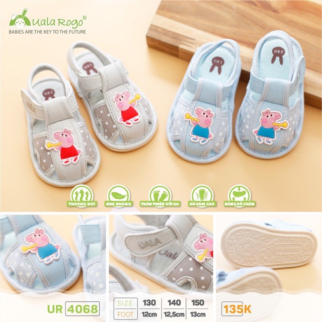 Dép tập đi Uala Rogo ( sz 130-180)