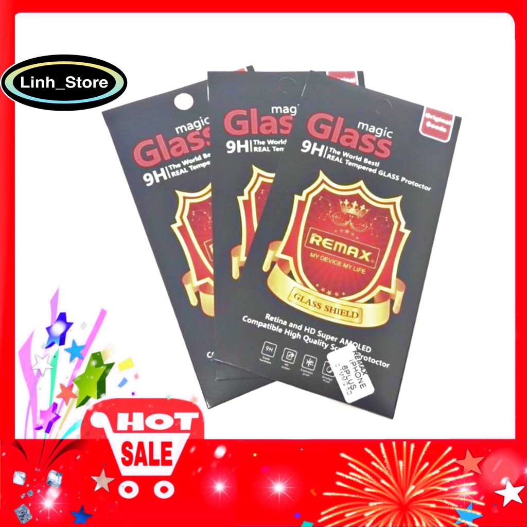 Cường Lực REMAX CHÍNH HÃNG FULL MÃ IPHONE IP5/6/6S/6PLUS/7G/7PLUS/X/XSMAX
