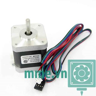 Động cơ bước nema 17 48 mm 1.5a 0.55 nm + dây động cơ 1m