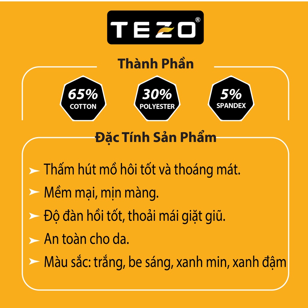 [Mã BMBAU50 giảm 50K đơn 150K] Áo polo nam Tezo, áo thun nam phối màu lịch sự trẻ trung năng động 2112APCH05