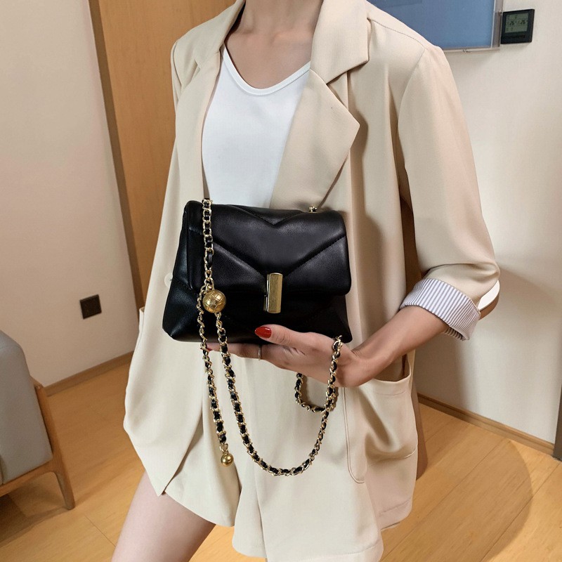 Túi xách nữ đeo chéo cao cấp khóa dọc _ MN49 | BigBuy360 - bigbuy360.vn