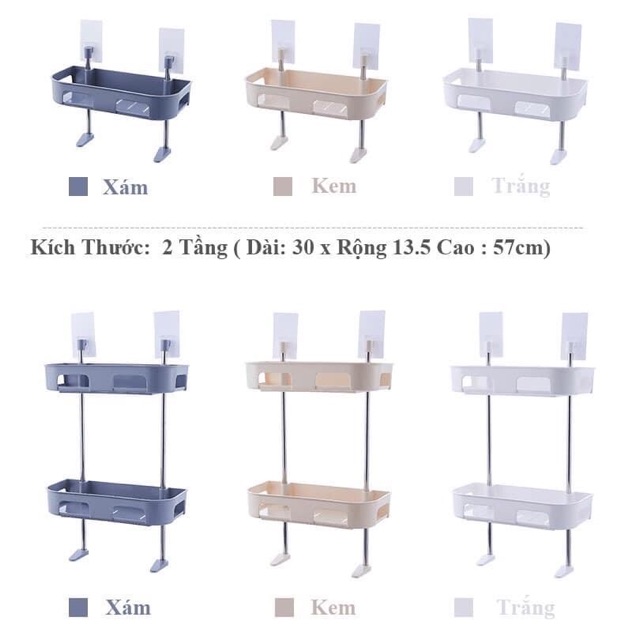 Kệ trên nhà vệ sinh