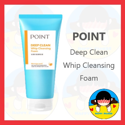 POINT Deep Clean Whip Cleansing Foam 175g Hàn Quốc