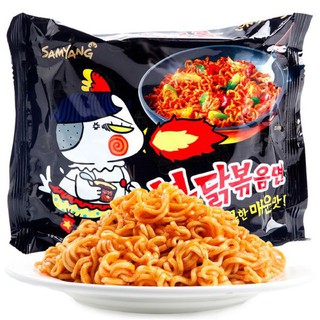 Samyang) Mì gà xào đen 140g (Korea)