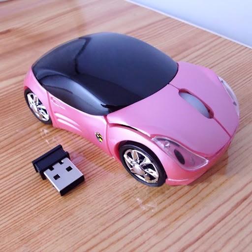 CHUỘT MÁY TÍNH KHÔNG DÂY HÌNH XE HƠI CÓ ĐÈN LED SIÊU HOT - CHUỘT KHÔNG DÂY LƯỚT WEB CHƠI GAME SIÊU ÊM SIÊU NHẠY