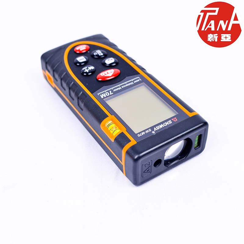 Máy đo khoảng cách, Thước đo khoảng cách Laser SW-M70 và SW-M100, Màn hình hiển thị LCD (Hàng Chính Hãng)