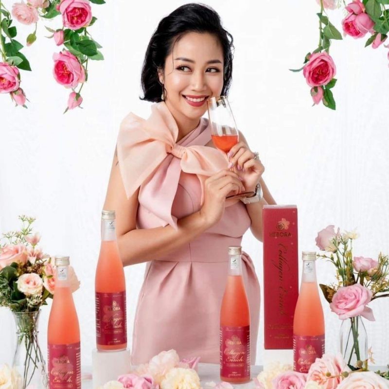 Nước Uống Đẹp Da Hebora Collagen Enrich Thơm Tự Thân Detox Giữ Dáng - Kèm Quà