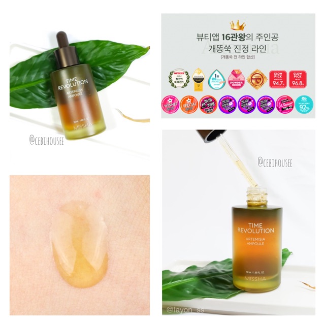 Tinh chất Time Revolution Artemisia Ampoule