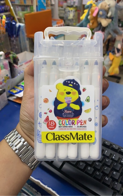 Hộp Dạ Màu 18 màu Classmate CL-WC422