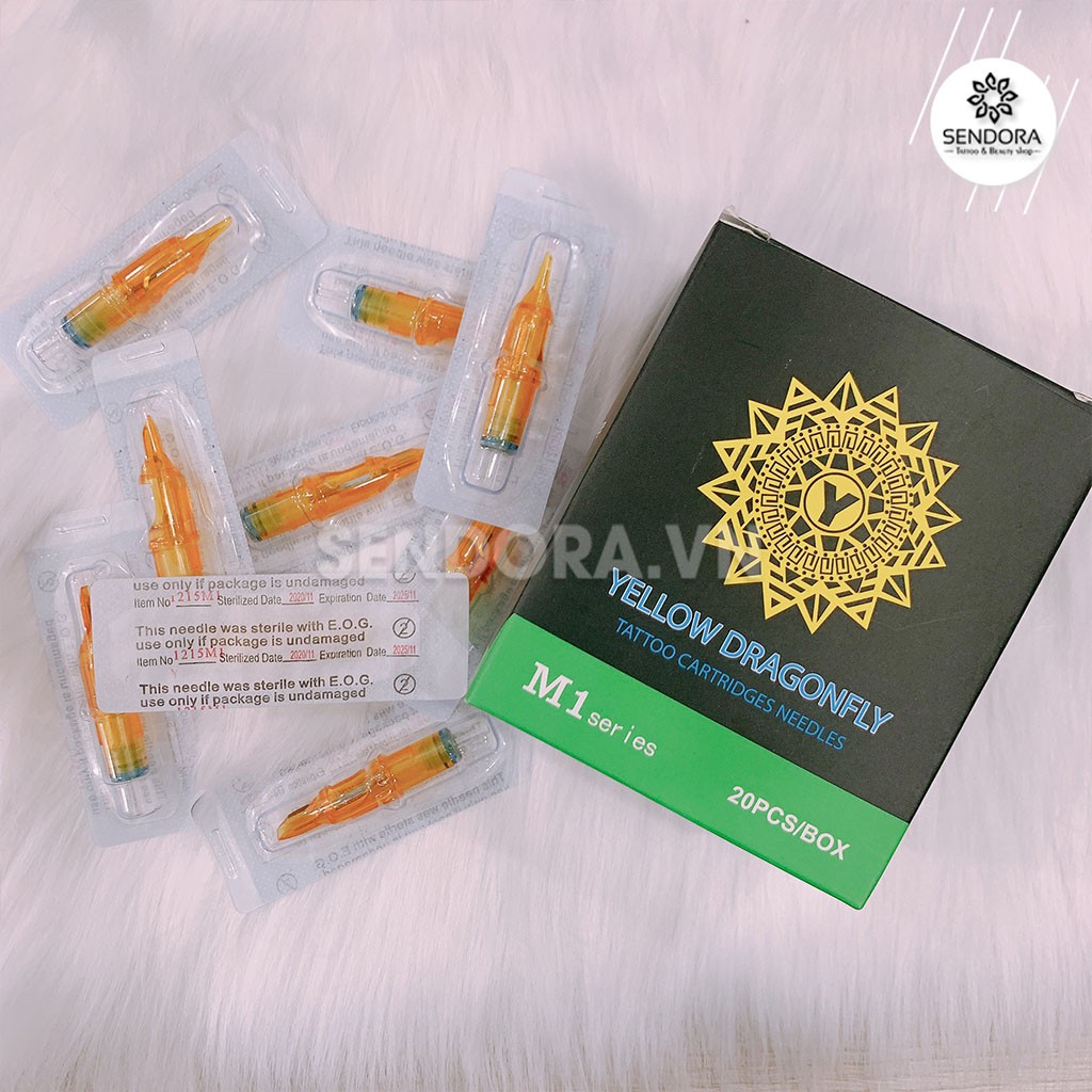 Hộp 20 Kim ngòi Máy Pen phun xăm - kim 1, 3, 7, 9, 15