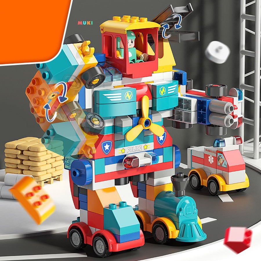 ĐỒ CHƠI DUPLO ROBOT BIẾN HÌNH 195 CHI TIẾT