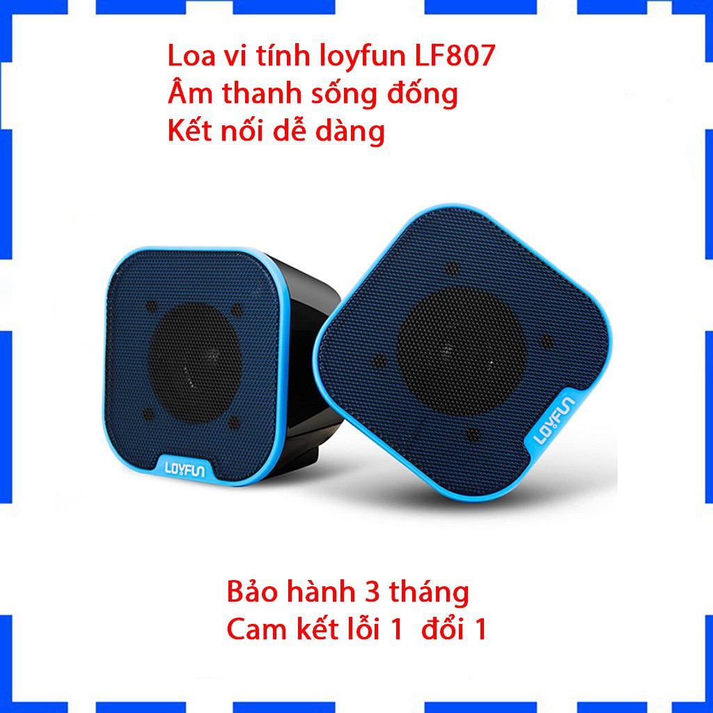 Loa vi tính Loyfun LF807 - Loa nghe nhạc cực chất - Chính hãng - Bảo hành 12 tháng