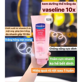 sữa dưỡng thể Vaseline