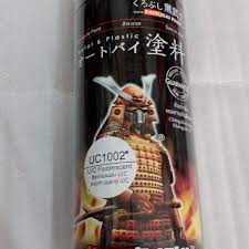 Uc1002 _ Chai sơn xịt Samurai Uc 1002 màu nền trắng huỳnh quang _ UC Fluorescent sơn nền huỳnh quang trắng