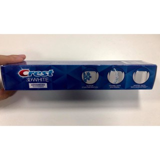 Kem đánh răng CREST 3D WHITE ADVANCED WHITENING