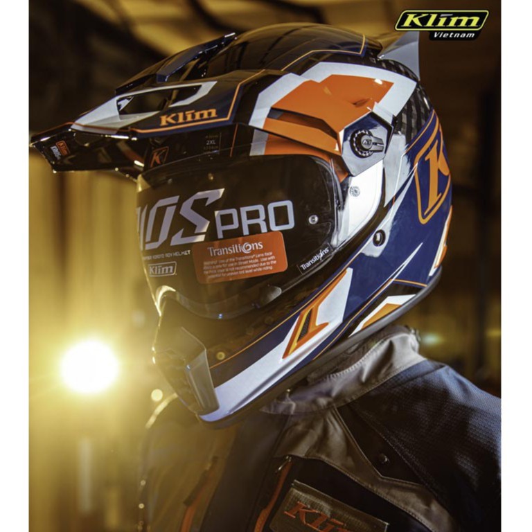 Nón bảo hiểm Klim Krios Pro ECE/DOT, Màu Cam