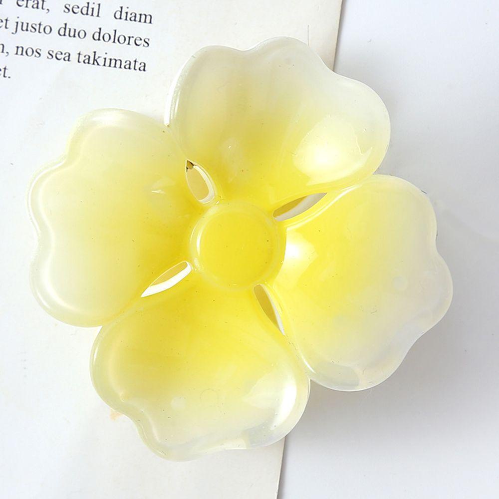 Kẹp Tóc Hình Cá Mập Bằng Resin Màu Gradient Phong Cách Hàn Quốc Dễ Thương Dành Cho Bạn Nữ