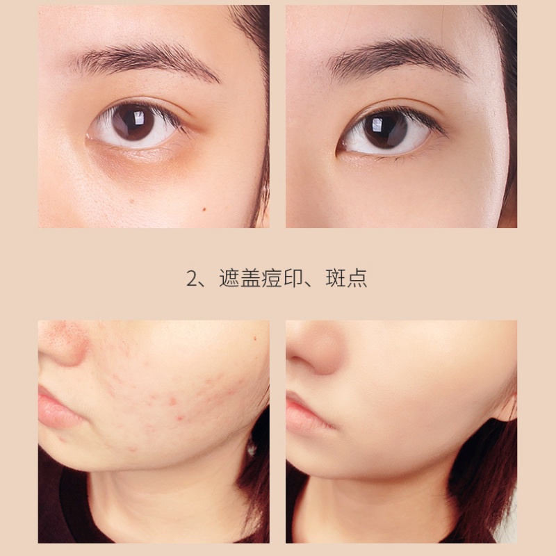 [Hàng mới về] Kem che khuyết điểm che phủ quầng thâm/ tàn nhang hiệu quả