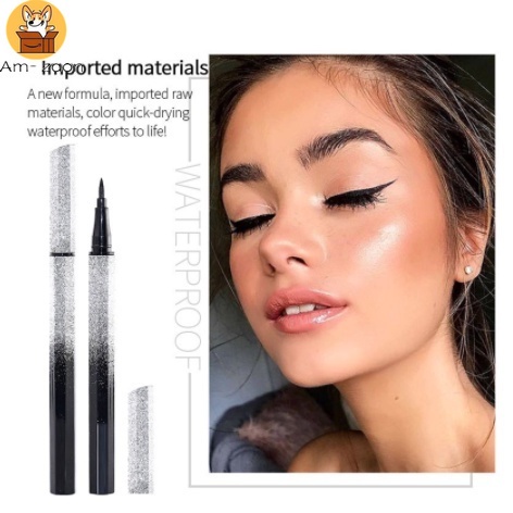 Bút Kẻ Mắt Chống Nước Lâu Trôi Tự Nhiên Thiết Kế Vỏ Lấp Lánh Ánh Sao