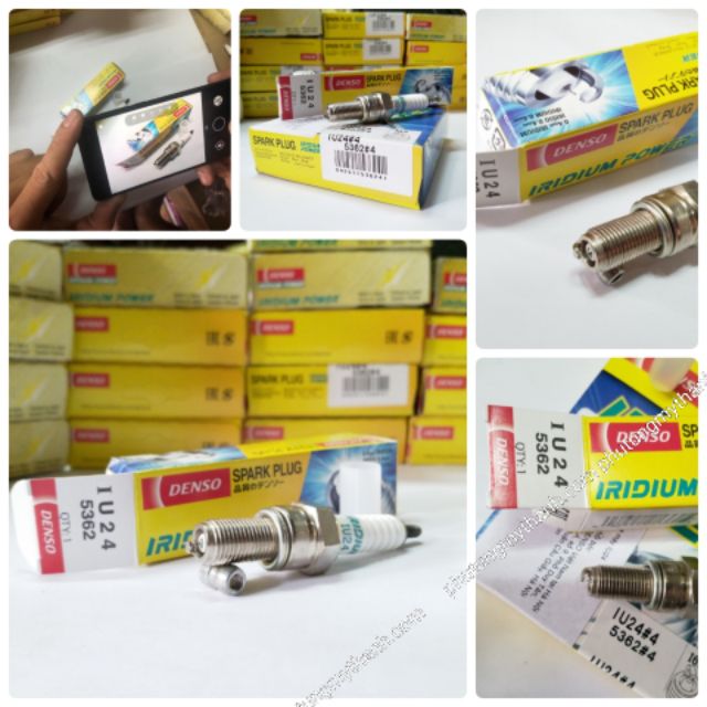 Denso Spark Plug Iridium - Bugi Denso Iridium IU24