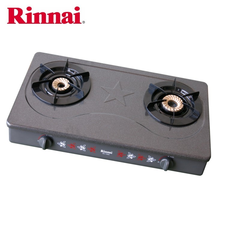 Bếp gas Rinnai RV-740A(GR), Chén đồng có đầu hâm