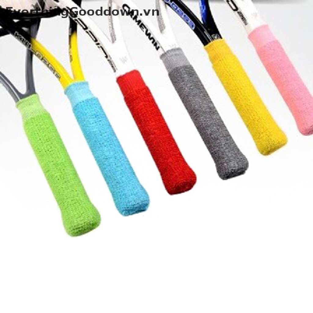 Everthinggooddown 1 Vỏ Bọc Tay Cầm Vợt Cầu Lông Co Giãn Chống Trượt