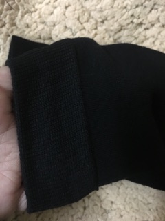 Tất giả boot đen