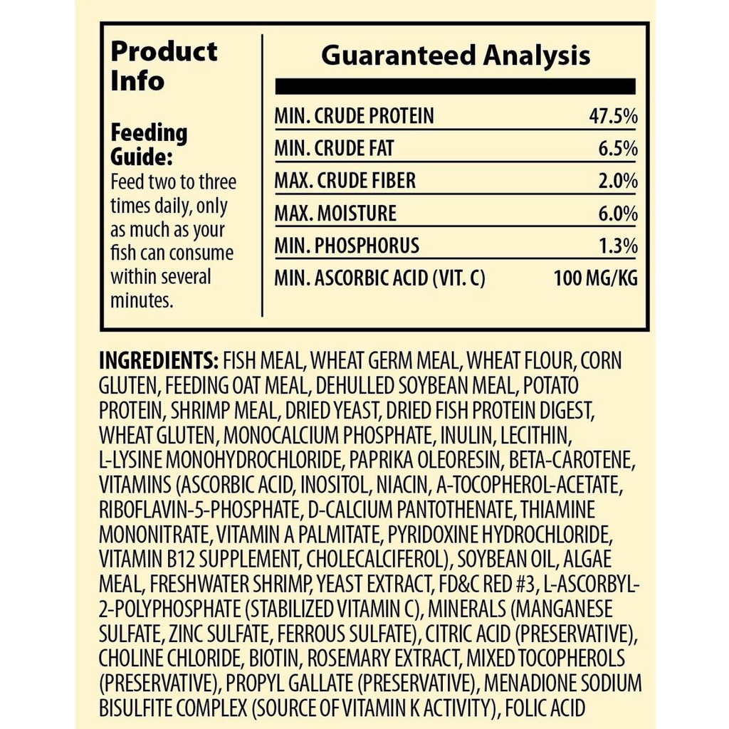 Thức ăn kích màu cao cấp cho cá cảnh Tetra Color XL Tropical Granules hộp 300g