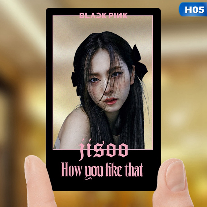 Thẻ ảnh lomo in hình thành viên nhóm nhạc Blackpink tùy chọn