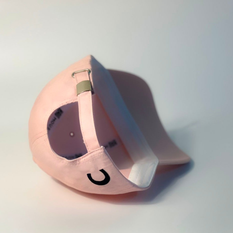 Mũ lưỡi trai Màu Hồng trơn cá tính dành cho cả nam và nữ full hộp để làm quà tặng