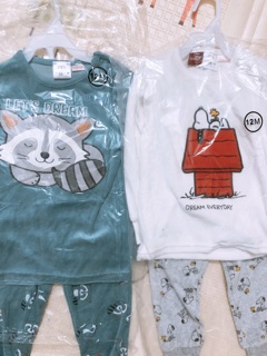 Set bộ snoopy bé trai bé gái