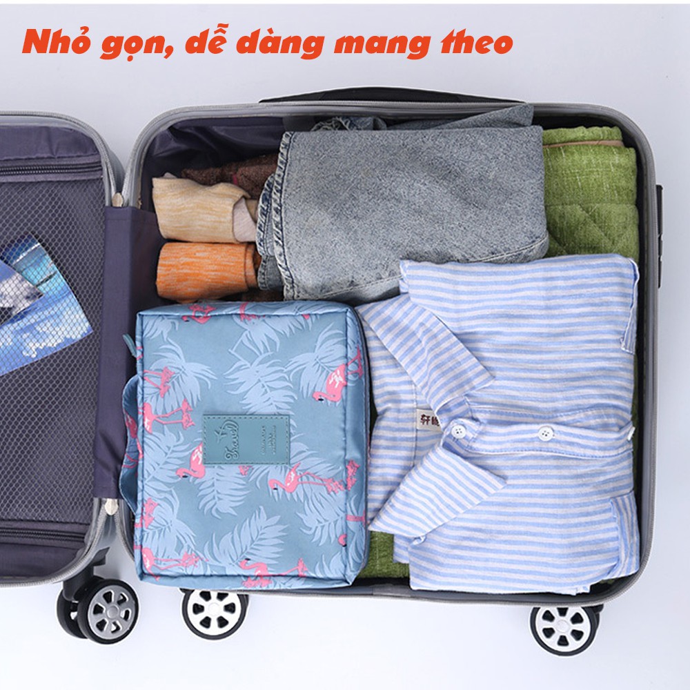 [RẺ VÔ ĐỊCH] Túi Đựng Mỹ Phẩm Đồ Trang Điểm Mini Travel Nhỏ Gọn Siêu Tiện Lợi