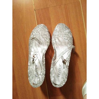 Sandal cao gót đế bằng ( coi kĩ ảnh thật phía cuối )