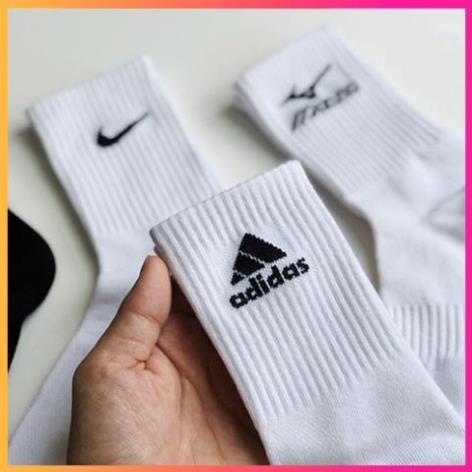 Tất vớ dệt kim Adidas, Nike, Puma, Mizuno, Jordan, Champion, Drew, NY, MLB. Cổ cao,nam nữ,thời trang, thể thao, đá bóng.