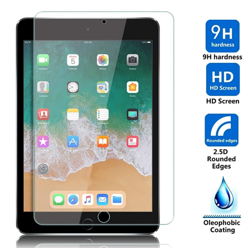 Kính Cường Lực HD Cho ipad 10th 2022 7th 8th 9th 10.2 10th Gen Air 1 / 2 3 4 5 Pro 10.5 ipad 2 3 4 M