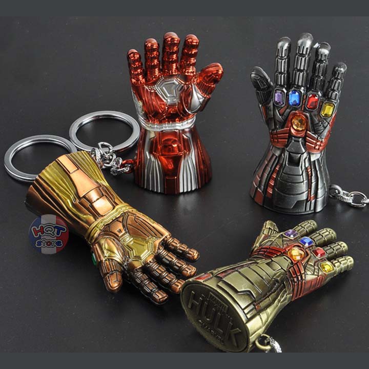 Móc khóa Găng Tay Nano iRon Man V3 Avengers 4 Endgame Marvel