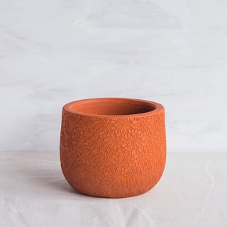 [ Size Lớn ] Chậu Đất Nung, Chậu Nối Hỏa Biến Size 21cm ( nhiều họa tiết)