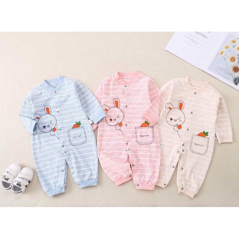 body  cotton hoạ tiết kẻ cho bé iu