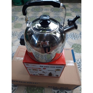 Ấm điện đun nước 3L,5L Đạt Tường có còi báo sôi