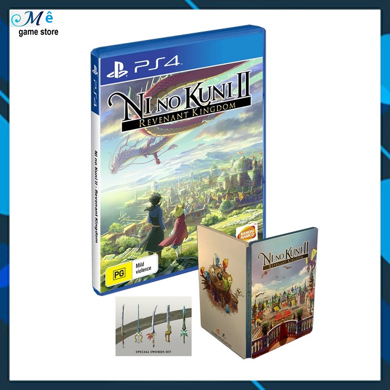 Game PS4 Ni no Kuni II: Revenant Kingdom Steelbook Edition