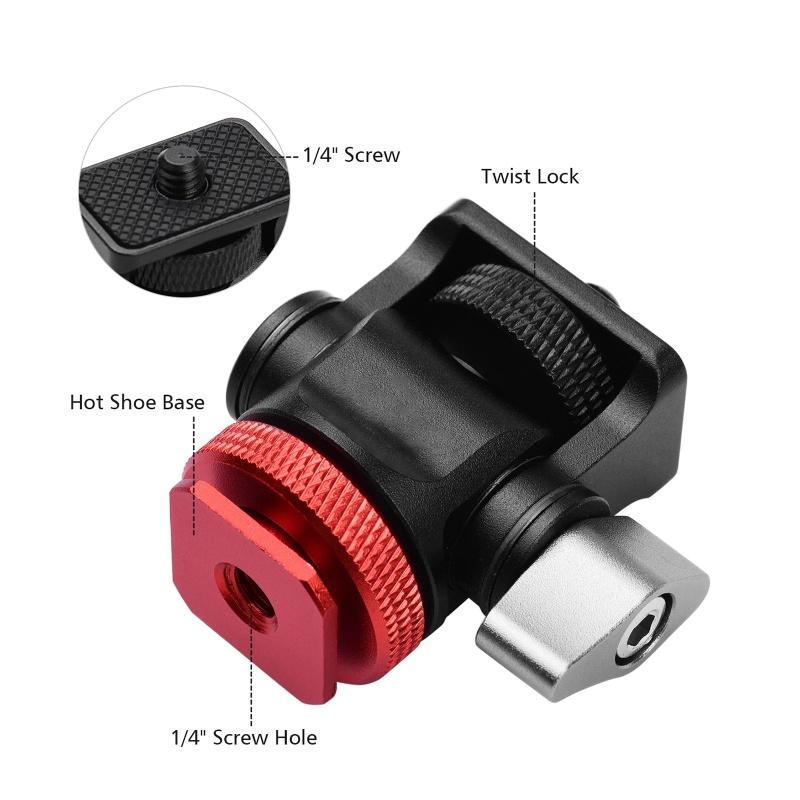 Ốc Vít Nhôm 1 / 4 Inch Chuyên Dụng Cho Giá Đỡ Ba Chân / Máy Ảnh