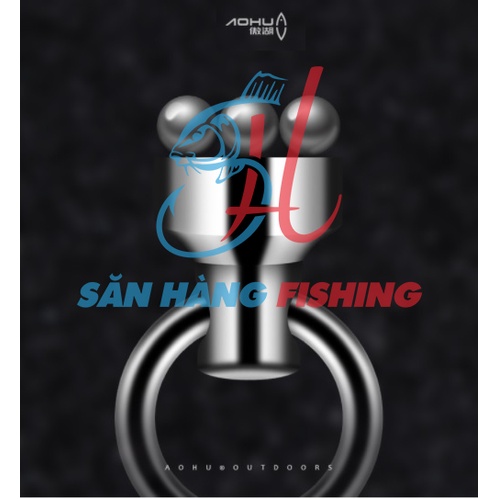 Khóa số 8 săn hàng siêu tải AoHu,khóa link, ma ní, ổ bi xoay câu cá, đơn, đài, câu biển