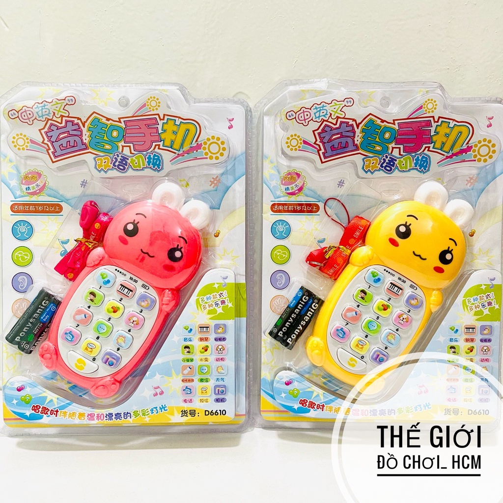 [HOT-KÈM PIN] Đồ chơi điện thoại mèo thông minh vui nhộn có nhạc, đồ chơi thông minh dành cho bé thích mèo con