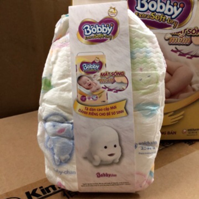 Combo 100 tã dán Bobby Exrra Soft size XS