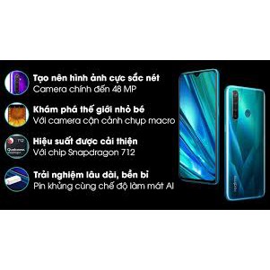 [Mã 77ELSALE1 giảm 5% đơn 3TR] điện thoại Realme 5 Pro ram 8G rom 128G Chính hãng mới - BH 12 tháng | BigBuy360 - bigbuy360.vn