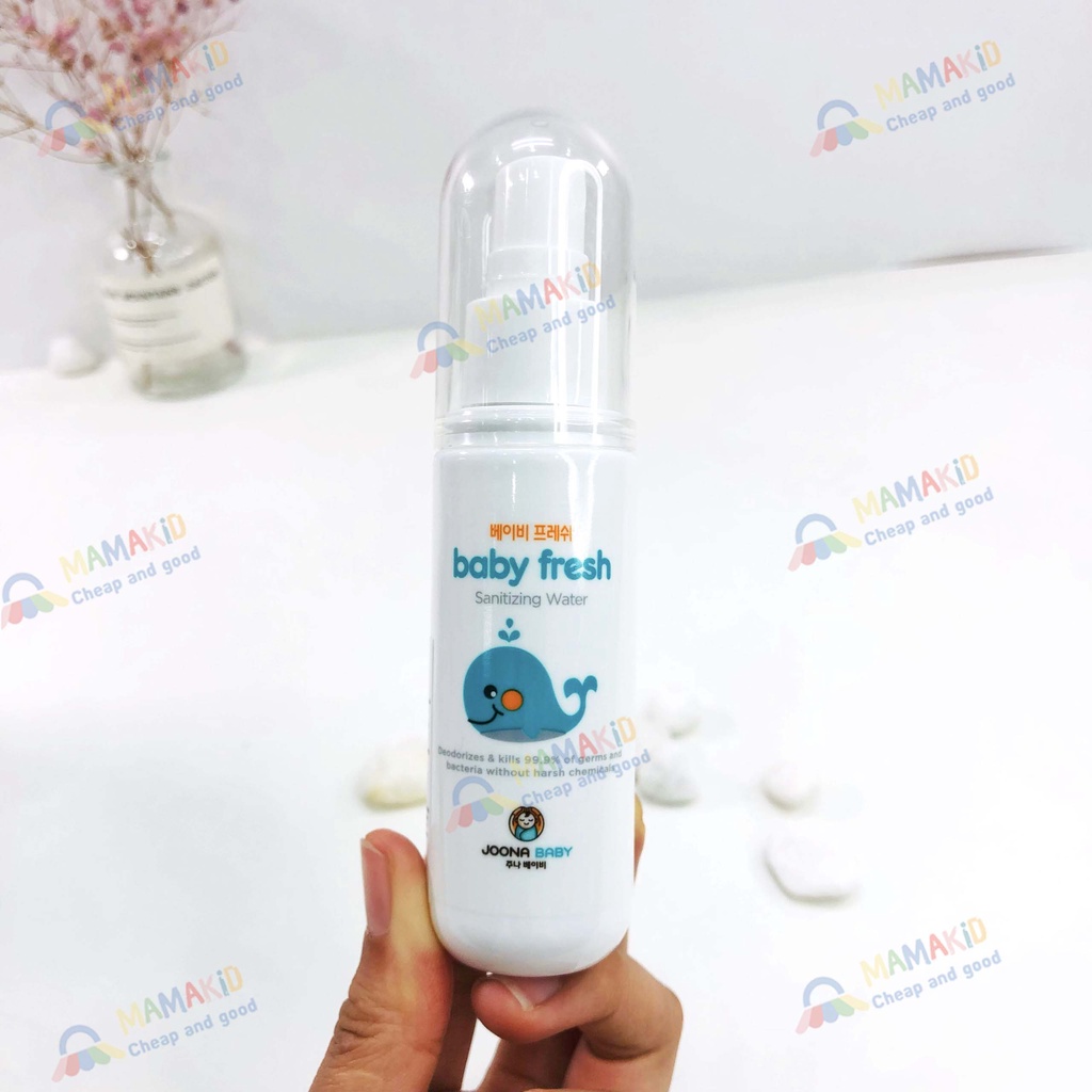Xịt Diệt Khuẩn Khử Mùi Baby Fresh - JOONA BABY - an toàn cho trẻ từ sơ sinh
