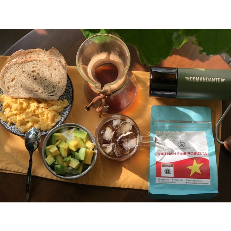 CÀ PHÊ HẠT VIETNAM FINE ROBUSTA - CQI CERTIFIED