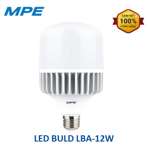 COMBO 10 CÁI - ĐÈN LED BULB MPE 12W LBA-12T, LBA-12V
